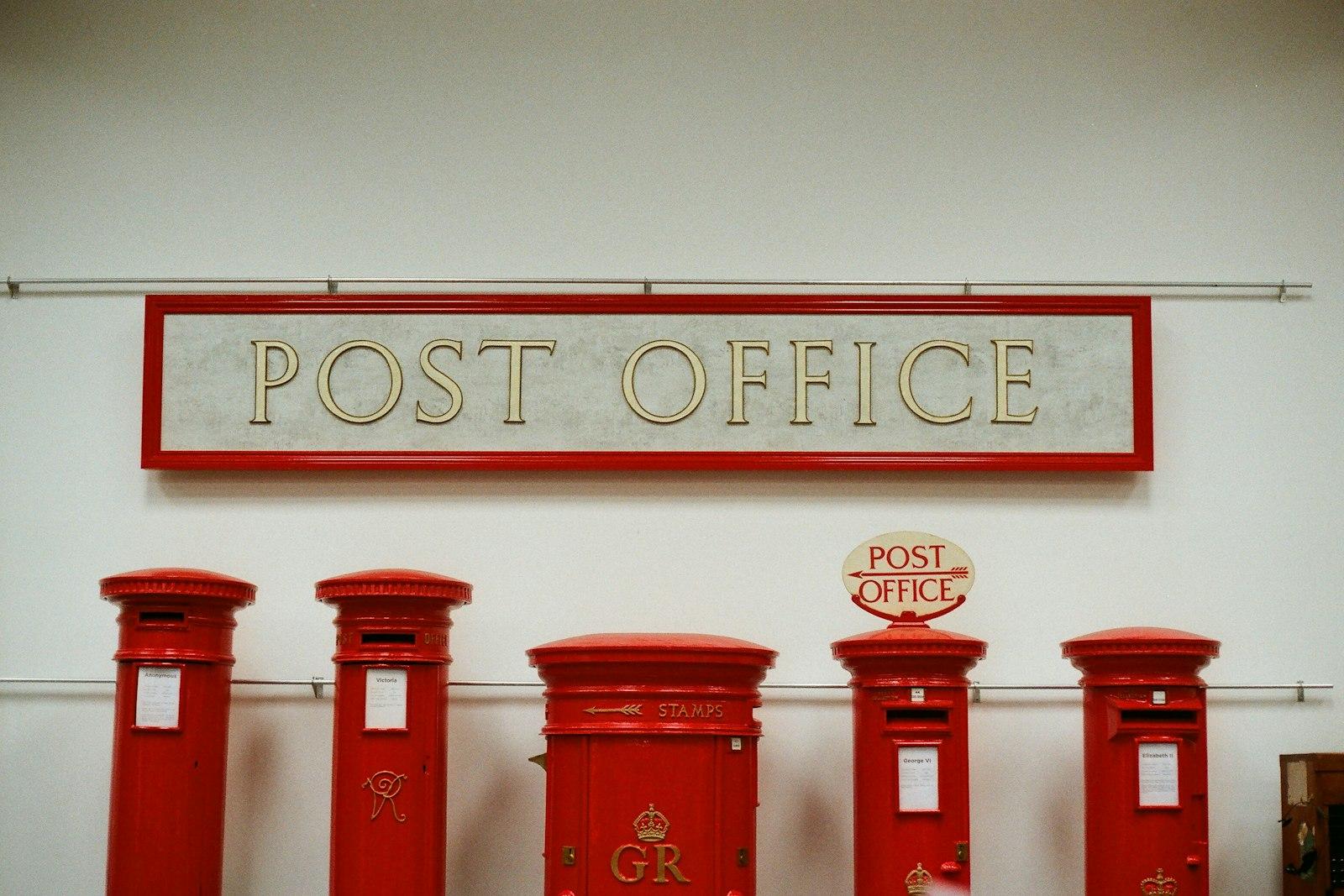 Post Office counter and retail area